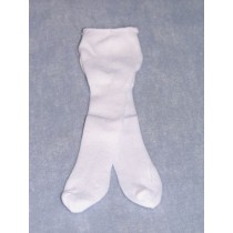 |White Tights for Baby Doll