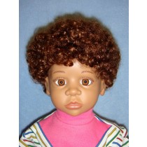 12/13” Ringlet Curls Black Doll Wig Reborn OOAK BJD Bisque Repair JUDIE 