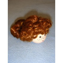 Wig - Ponytail & Curls - 7-8" Brown