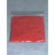 |.40-.60mm Red Glass Beads - 2 oz.