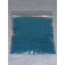 |.75 - 1mm Blue Glass Beads - 2 oz.