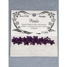 10mm Petals - Purple
