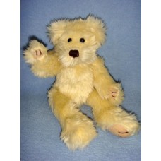 12" Old-Fashioned Jointed Bear - Cream