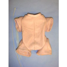 15-17" Pre-Sewn Suede Jointed Preemie Doll Body