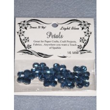 16mm Petals - Light Blue