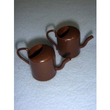 l1 1_4" Miniature Rusted Tin Watering Cans