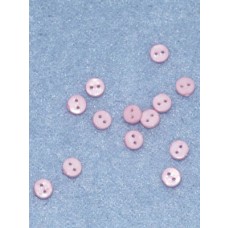 4mm Pink Tiny Doll Buttons - Pkg_16