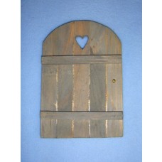 6" Miniature Wooden Door