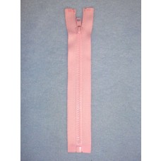 6" Pink Separator Zipper