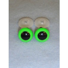Animal Eye - 10mm Bright Green Pkg_100