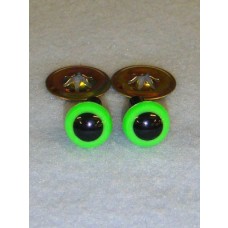 Animal Eye - 9mm Bright Green Pkg_100