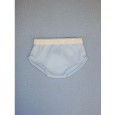 Blue Cotton Knit Bikini Panties - 18" Dolls