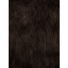 Brown Luxury Shag Fur - 1 Yd