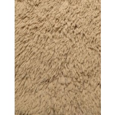 Camel Shaggy Cuddle Fabric - 1 Yd