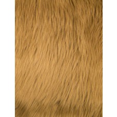 Caramel Luxury Shag Fur - 1 Yd