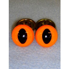 Cat Eye - 15mm Bright Orange Pkg_100