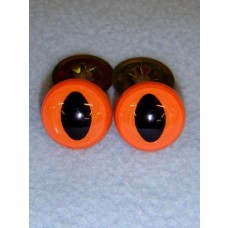 Cat Eye - 15mm Orange Pkg_100