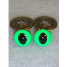 Cat Eye - 7.5mm Bright Green Pkg_100