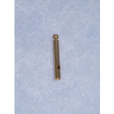 Charm-Gold Thin Whistle-1 1_2"