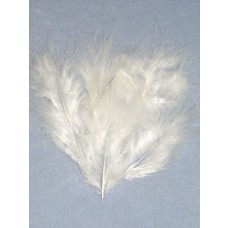 Feathers - Marabou - White Pkg_25