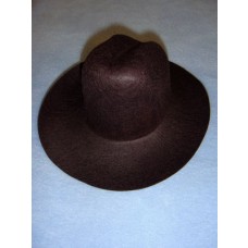Felt Cowboy Hat - Brown - 7 3_4