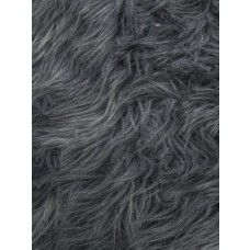 Gray Luxury Shag Fur - 1 Yd