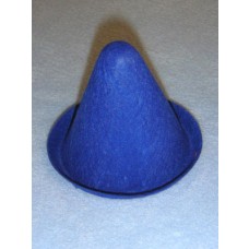 Hat - Clown - 3" Blue