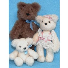 Kit - Miniature Bear Family -  6", 5" & 3"