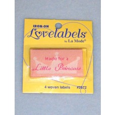Labels - Made for a Little Princess