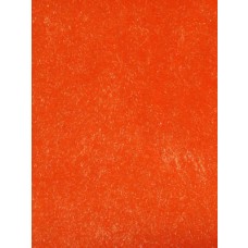 Orange Short Pile Fur Fabric 1 Yd