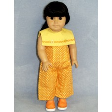 lPolka Dot Jumpsuit - 18" Doll