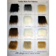 Samples - Teddy Bear Fur Fabric