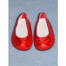 lShoe - Fancy Slip-On - 2 3_4" Red