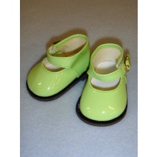 lShoe - Mary Jane - 3" Light Green Patent