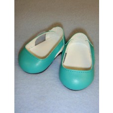 lShoe - Sleek Side Cut-Out - 2 3_4" Turquoise