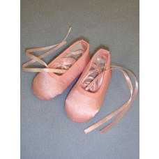 Slipper - Ballet - 3" Pink Satin