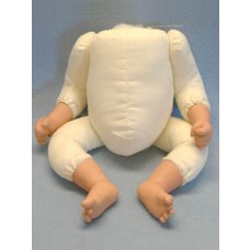 Stuffed Body with Arms and Legs for 19" Dolls