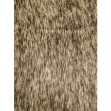 lTan Racoon Fur Fabric - 1 Yd