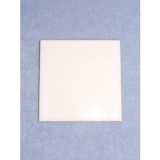 Tile - White Glazed - 4 1_4" square