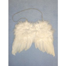 5" Feather Angel Wings