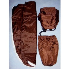 Backpack & Sleeping Bag - Brown