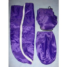 Backpack & Sleeping Bag - Purple