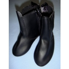 Boot - Santa - 5 1_4" Black