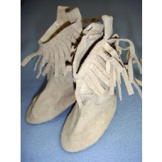 Boot - Suede Cowboy - 3 1_4" Taupe