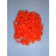 Curly Doll Hair - Orange - 1 oz Pkg
