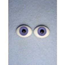Doll Eye - Flat Back Glass - 10mm Lavender