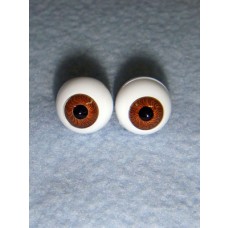 Doll Eye - German Crystal Acrylic - 10mm Brown