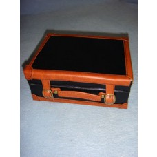 Medium Leather-Like Suitcase