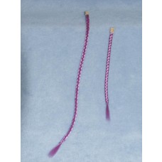 Purple Braid Clip-In - 2 pc set