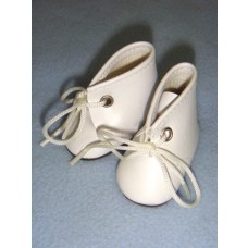 Shoe - Baby Tie - 2 1_8" White